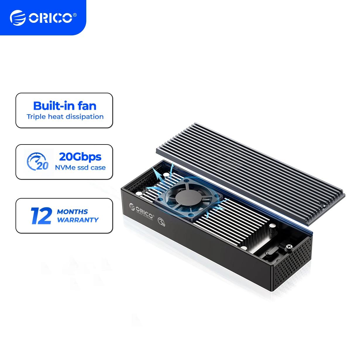 ORICO 20Gbps M.2 NVME SSD ̽, ð ǳ , CŸ M2 NVME SSD Ŭ, M.2 NVME 2230 2242 2260 2280 SSD